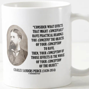 Charles Sanders Peirce Effects Objects Conception Koffiemok