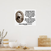 Charles Sanders Peirce Effects Objects Conception Poster (Keuken)