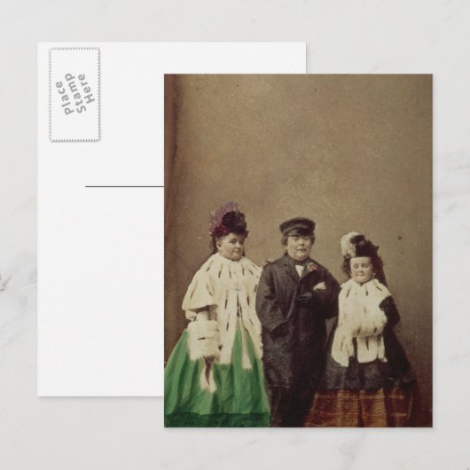 Charles Sherwood Stratton Briefkaart (Voorkant / Achterkant)