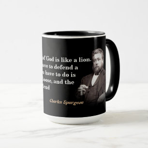 Charles Spurgeon citaat over het Woord van God Mok