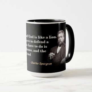 Charles Spurgeon citaat over het Woord van God Mok