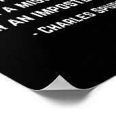 Charles Spurgeon citeert missionaris of bedrieger Poster (Hoek)