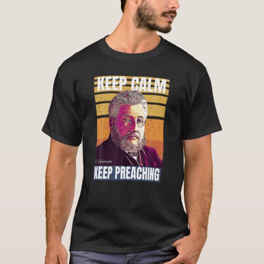 Charles Spurgeon Preaching T-shirt (Voorkant)