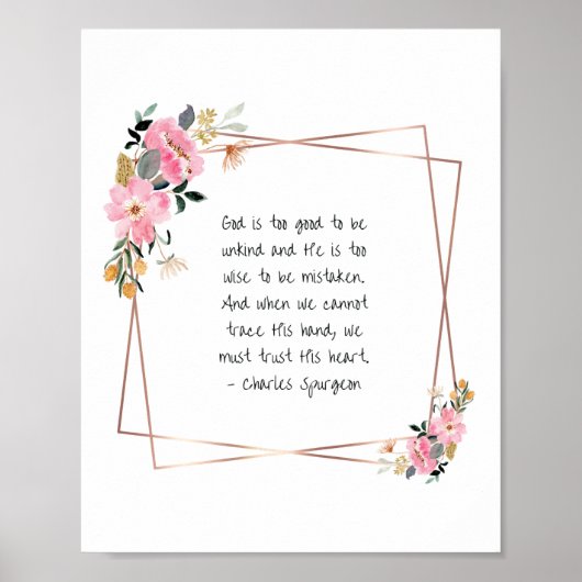 Charles Spurgeon Quote Print (Voorkant)