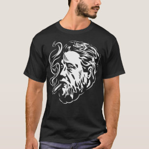 Charles Spurgeon Roking a Cigar Premium  T-shirt