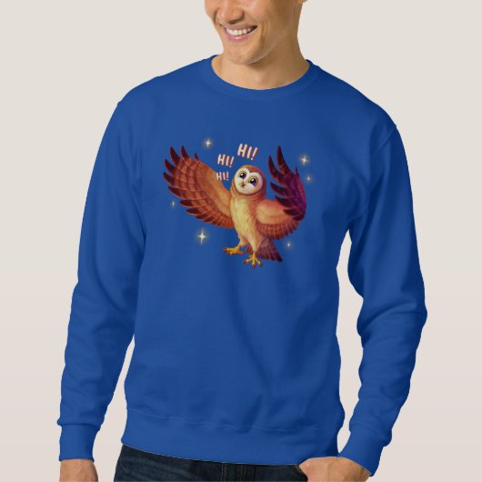 Charles Sweatshirt - Blue (Voorkant)