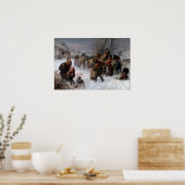 Charles T. Webber The Underground Railroad Poster (Keuken)