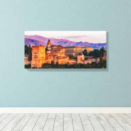 Charles The Filth Palace Canvas Afdruk (Insitu (Houten vloer))