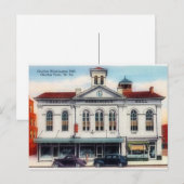 Charles Town Hall, Charles Town, Verenigde Staten Briefkaart (Voorkant / Achterkant)