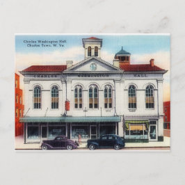 Charles Town Hall, Charles Town, Verenigde Staten Briefkaart