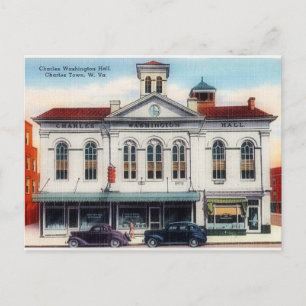 Charles Town Hall, Charles Town, WV Briefkaart