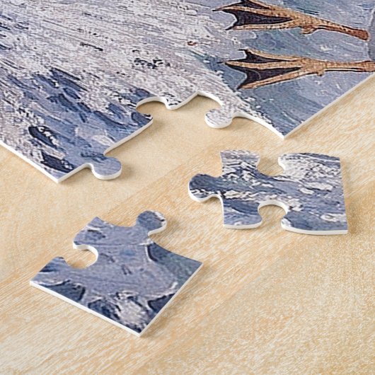 Charles Tunnicliffe Goldeneye Ducks Legpuzzel (Zijkant)