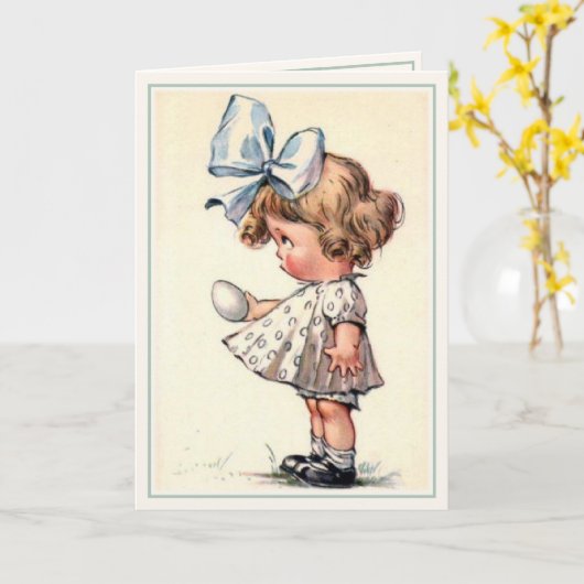 Charles Twelvetrees Wenskaart Illustratie Kaart (Gele Bloem)