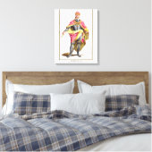 Charles V (1500-58) van 'Receuil des Estampes', re Canvas Afdruk (Insitu (Slaapkamer))