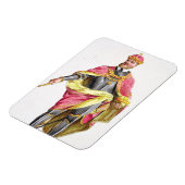 Charles V (1500-58) van 'Receuil des Estampes', re Magneet (Linkerzijde)