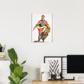 Charles V (1500-58) van 'Receuil des Estampes', re Poster (Thuiskantoor)