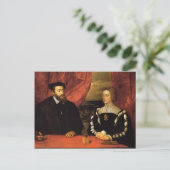 Charles V. , Empress Isabella door Peter Rubens Briefkaart (Staand voorkant)