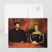 Charles V. , Empress Isabella door Peter Rubens Briefkaart (Voorkant / Achterkant)