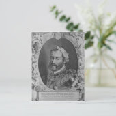 Charles V., Heilige Romeinse keizer Briefkaart (Staand voorkant)