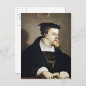 Charles V Holy Roman Emperor Briefkaart (Voorkant / Achterkant)