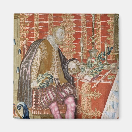 Charles V uit 'The Tapestry of Charles' Magneet (Voorkant)