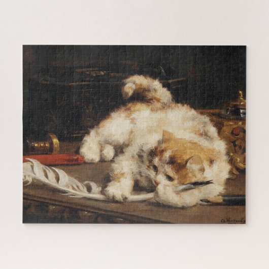 Charles van den Eycken, The Little Writer Legpuzzel (Horizontaal)