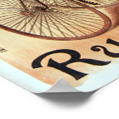 Charles Verneau Clement en Co. Tricycles Bicycles Poster (Hoek)