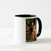 Charles VI, de Heilige Romeinse keizer die de Mok (Voorkant rechts)