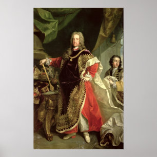 Charles VI, de Heilige Romeinse keizer die de Poster