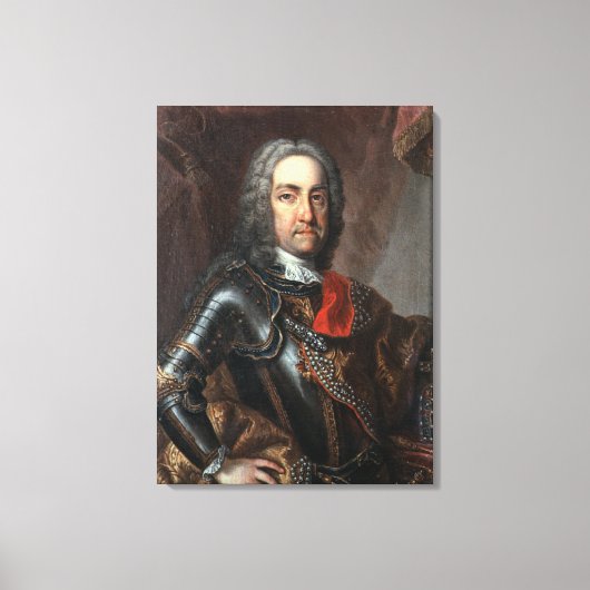 Charles VI Heilige Roman Emperor Canvas Afdruk (Voorkant)