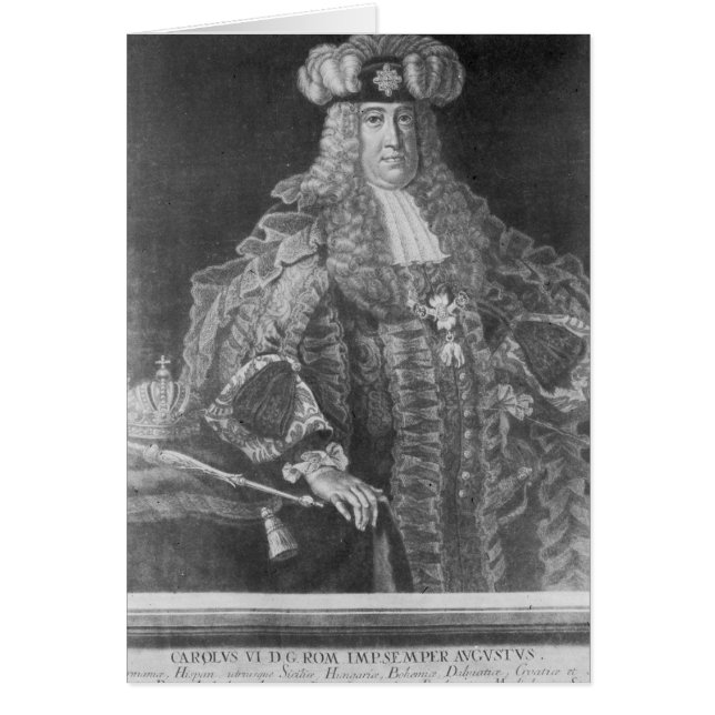 Charles VI, Heilige Romeinse keizer (Voorkant)
