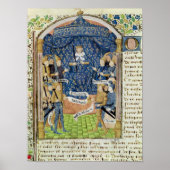 Charles VII Omgekeerd door zijn rechtbank Poster (Voorkant)