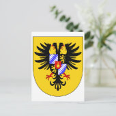 Charles VII Wapenimperiale Coat Heilige Romeinse k Briefkaart (Staand voorkant)