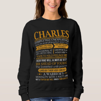 Charles Voornaam Shirt - gepersonaliseerde naam Ch