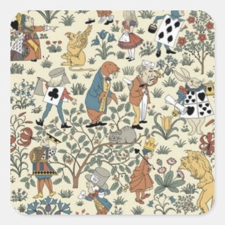Charles Voysey Alice in Winderland Sticker