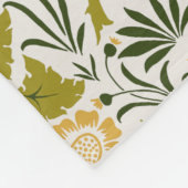 Charles Voysey Tussen de bladeren met Bluebirds Fleece Deken (Hoek)