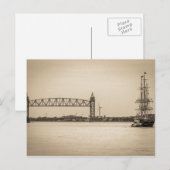 Charles W. Morgan 38th Voyage Briefkaart (Voorkant / Achterkant)