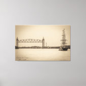 Charles W. Morgan 38th Voyage Canvas Afdruk (Voorkant)