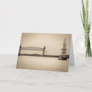 Charles W. Morgan 38th Voyage Wenskaart Kaart