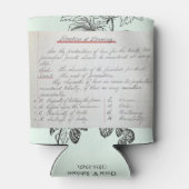 Charles W. Rohrkaste Koelbox - ver. 1 Blikjeskoeler (Achterkant)