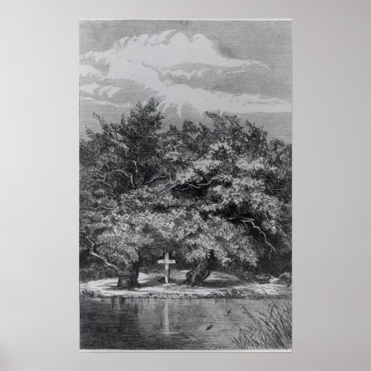 Charles Waterton's Grave Poster (Voorkant)