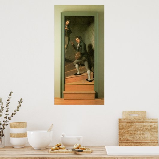 Charles Willson Peale De Staircase-groep Poster (Keuken)