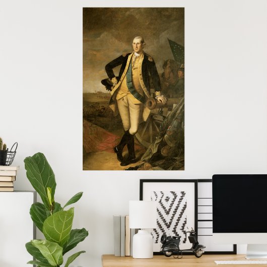Charles Willson Peale George Washington Poster (Thuiskantoor)