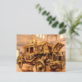 Charles X Carriage, Versailles, Frankrijk Briefkaart (Staand voorkant)