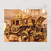 Charles X Carriage, Versailles, Frankrijk Briefkaart (Voorkant)