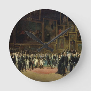 Charles X presenteert prijzen aan de kunstenaars o Ronde Klok