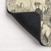 Charles XII van Zweden die Kopenhagen binnenkomt Muismat (Hoek)