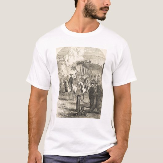 Charles XII van Zweden die Kopenhagen binnenkomt T-shirt (Voorkant)