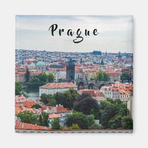 Charlesbrug en St. Nicolaaskerk - Praag Magneet