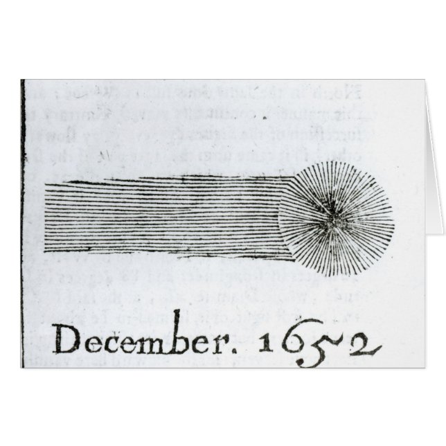 Charles's Comet, december 1652 (Voorkant Horizontaal)